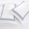 MMM HOME 6-Pieces Embroidered King Size Duvet Cover Set ,1 Duvet Cover + 1 Fitted Sheet + 4 Pillow Covers,Elegant Design