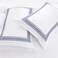 MMM HOME 6-Pieces Embroidered Super King Size Duvet Cover Set ,1 Duvet Cover + 1 Fitted Sheet + 4 Pillow Covers,Elegant Design