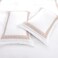 MMM HOME 6-Pieces Embroidered King Size Duvet Cover Set ,1 Duvet Cover + 1 Fitted Sheet + 4 Pillow Covers,Elegant Design