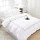 MMM HOME 6-Pieces Embroidered Super King Size Duvet Cover Set ,1 Duvet Cover + 1 Fitted Sheet + 4 Pillow Covers,Elegant Design