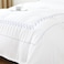 MMM HOME 6-Pieces Embroidered Super King Size Duvet Cover Set ,1 Duvet Cover + 1 Fitted Sheet + 4 Pillow Covers,Elegant Design