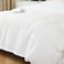 MMM HOME 6-Pieces Embroidered Super King Size Duvet Cover Set ,1 Duvet Cover + 1 Fitted Sheet + 4 Pillow Covers,Elegant Design