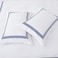 MMM HOME 6-Pieces Embroidered King Size Duvet Cover Set ,1 Duvet Cover + 1 Fitted Sheet + 4 Pillow Covers,Elegant Design