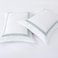 MMM HOME 6-Pieces Embroidered Super King Size Duvet Cover Set ,1 Duvet Cover + 1 Fitted Sheet + 4 Pillow Covers,Elegant Design