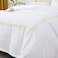 MMM HOME 6-Pieces Embroidered Super King Size Duvet Cover Set ,1 Duvet Cover + 1 Fitted Sheet + 4 Pillow Covers,Elegant Design