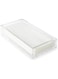 Huang Acrylic Clear Deluxe Serve Trays (Lunch Napkin Holder Tray (4.25 x 8.5))