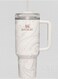 Quencher H2.0 FlowState 40 oz Swirl Tumbler with Lid &amp; Straw, Stainless Steel Vacuum Insulated &acirc;&euro;&ldquo; Keeps Drinks Hot for 7 Hours &amp; Cold for 24 Hours, Durable &amp; Leakproof Travel Mug