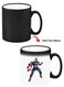 Color Changing Heat Sensitive Ceramic Mug, Image Revealed When HOT Liquid is Added! Captain America