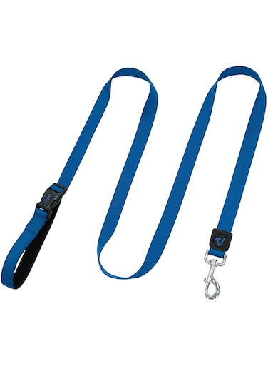 Doco Easy-Snap -Hands Free Leash, Navy Blue, 3/4 Inch x 6 Ft, &lrm;DCLB1122-TRL