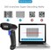 NETUM CCD Barcode Scanner 1D Bluetooth 2.4GHz Wired Cable Barcode Reader NT-1228BC
