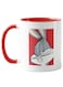 Piece Bugs Bunny Printed Mug Red/White