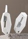 Premium White Magnetic Box Cutter - Anti-Stick Package Opener With Auto-Retractable Blade   Mini Portable Utility Knife For Home/Office/Shipping   Durable ABS + Stainless Steel Construction   Strong Magnetic Adsorption For Hands-Free Use   Safe &amp; Convenient Cutting Tool