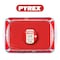 Pyrex Essentials Set of 2 Rectangular Glass Roasters (3.7L+2.6L) for Roasting, Baking, and Cooking