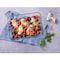 Pyrex Essentials Set of 2 Rectangular Glass Roasters (3.7L+2.6L) for Roasting, Baking, and Cooking