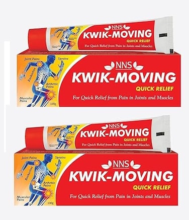 NNS Kwik- Moving Quick Relief 100G (Pack Of 2)