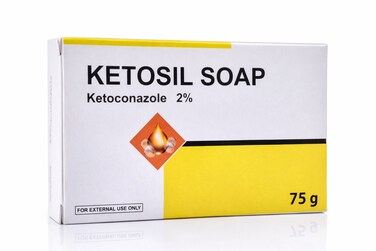 Ketosil Medicated Soap Bar- Antifungal Treatment for Healthy Skin 75g - pack of 2