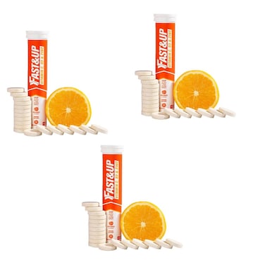 FAST &amp; UP VITAMIN C, D3 &amp; ZINC (PACK OF 3)