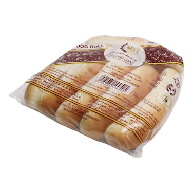 Golden Loaf Hot Dog Buns Roll, 390g