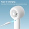 JISULIFE Mini Portable Fan-Bladeless Safe Design, Powerful Turbo Handheld Fan with 5 Speeds, 16Hrs Max Cooling Time，USB Rechargeable, Small Pocket for Travel/Lash, Gifts For Girls/Women