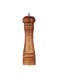 Wood Pepper Grinder Pepper Mill, Adjustable Coarseness 8 Inch Wooden Peppermill, Ceramic Grinding Mechanism Salt Mill Refillable (1 pack)