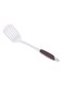 Steel Slotted Turner Silver/Brown