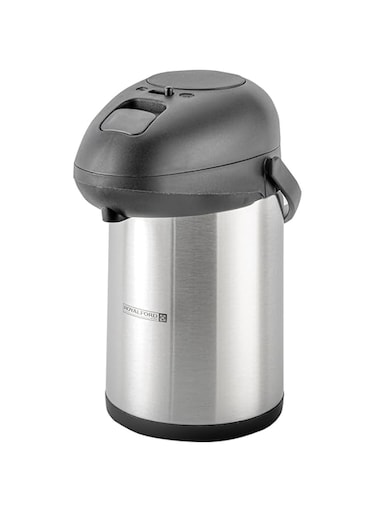 Royalford Coffee/Tea Stainless Steel Vacuum Flask, 3 Litres, RF-8336