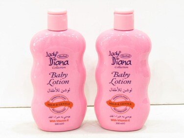 Lady Diana Baby Lotion - 500ml Gentle Moisturizing Lotion for Sensitive Skin
