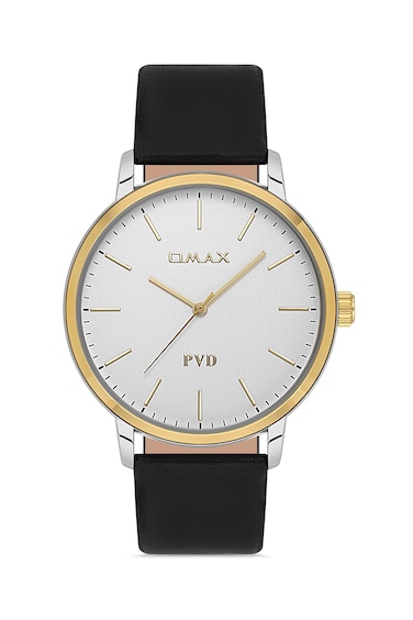 Omax Original Watches for Men Full Gold Stainless Steel Strap 42mm Black Round Shape Analog Chronograph Wrist Watch For Men's 100% Waterproof Business Casual Wear Gifts Made in Japan 1 Year Warranty