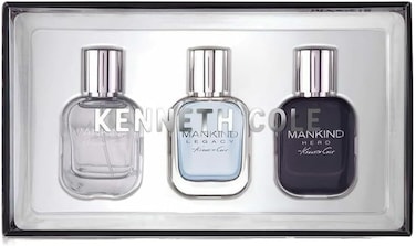 Kenneth Cole Men Mini Set Eau De Toilette 3 X 15ml (Mankind + Mankind Legacy + Mankind Hero)