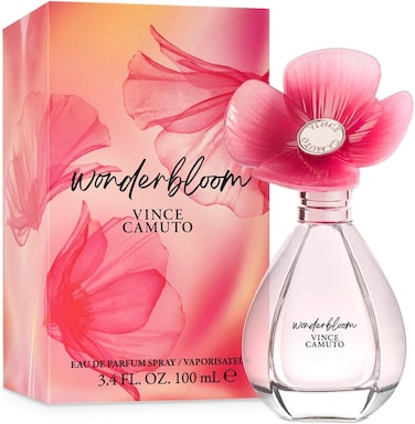 Vince Camuto Wonderbloom Eau De Parfum Perfume For Women, Notes Of White Freesia, Pear Leaves, Sandalwood, 3.4 Fl Oz.