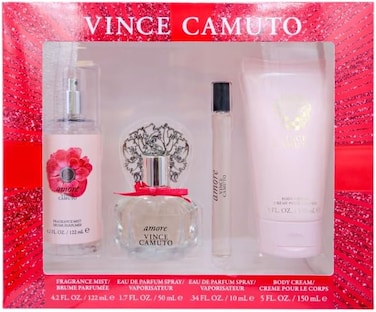 Vince Camuto Amore Women Set Eau De Parfum 50ml + Eau De Parfum 10ml + Bc 150ml + Fg 122ml