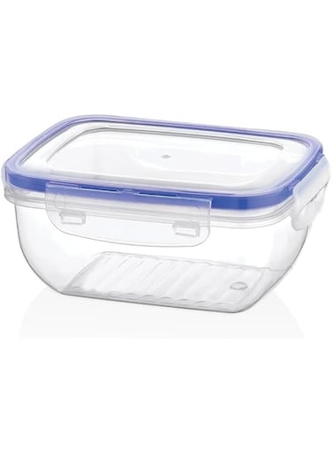 FITTO 2300ml Airtight Plastic Food Container &ndash; Durable, Microwave &amp; Freezer Safe Kitchen Storage Solution