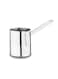 Proline Turkish Coffee Pot 5 Cups   Stainless Steel Moka Espresso Pot   Arabic Greek Coffee Maker   Silver - KA297 Silver