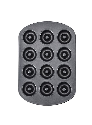 12 Cavity Mini Donut Pan Black 26.5cm