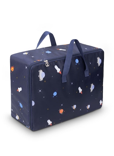 105L Clothing Storage Bags with Handle and Zipper,Travel Moving Bags for Clothes Throw Pillows Quilts Moisture proof Luggage Bags