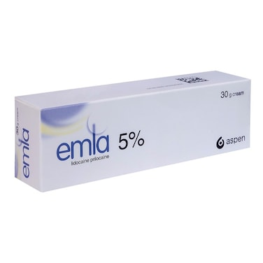 Aspen Emla Skin Numbing Topical Anaesthetic Cream 30 g 1's