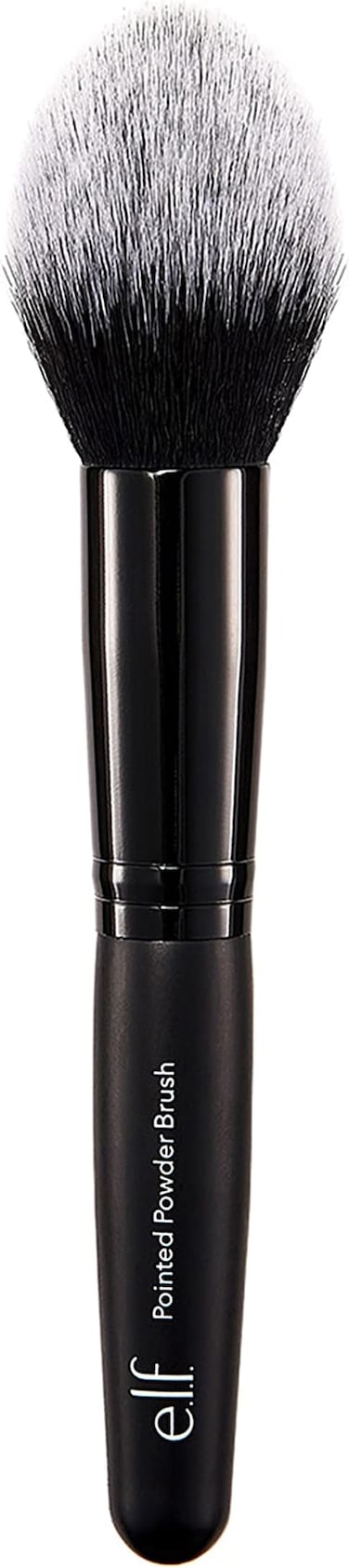 e.l.f. Pointed Powder Brush, Makeup Brush For Flawless Contouring &amp; Highlighting, Distinctive Tapered Point For Targeted Color, Vegan &amp; Cruelty-Free