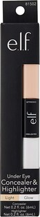e.l.f. 81502 Studio Under Eye Concealer &amp; Highlight - Light/Glow.4 fl. oz