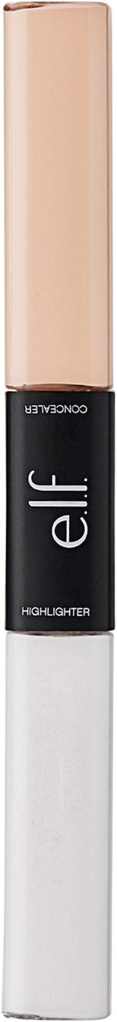 e.l.f. 81502 Studio Under Eye Concealer &amp; Highlight - Light/Glow.4 fl. oz