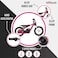 TG Top Gear 75 24V Battery Operated Motor Bike, Rechargeable Electric Ride-On Bike Above 6+ - Pink