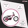 TG Top Gear 75 24V Battery Operated Motor Bike, Rechargeable Electric Ride-On Bike Above 6+ - Pink