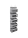 UPTO Over The Door Pocket Organizer Hanging Closet Clear Window Storage Bag with Mental Hooks Children Nursery Closet