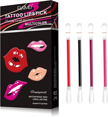 Wine Lip Tint, 6 Colors Natural Liquid Lipstick Long Lasting Mini Make Up Lip Gloss Matte Lip Sticks Wine Bottle