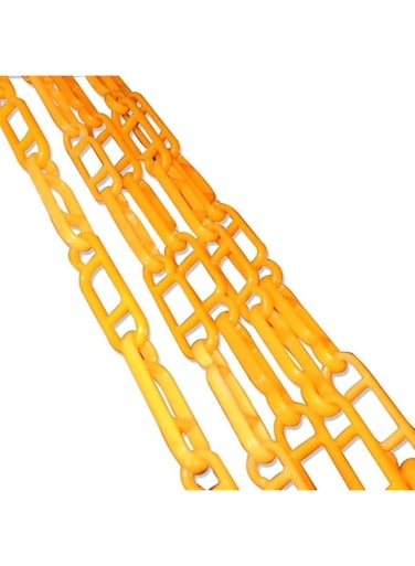 Albert Sign Heavy Plastic Quality Plastic Chain Rope for Hanging Clothes - Chain Plastic Multicolor 1 mtr approx pack of 1