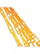 Albert Sign Heavy Plastic Quality Plastic Chain Rope for Hanging Clothes - Chain Plastic Multicolor 1 mtr approx pack of 1