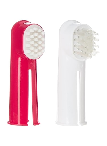 Bioline Tooth Brush Set Pets Oral Maintenance Finger Brush, multicolor