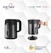 STAR TRACK 1.5L Electric Kettle ST-15TMD-KS2200, 2200W, Instant Heating, Temperature Selection, Boil-Dry Protection, and SS Lid Cover