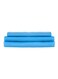 Home 3-Piece Polyester Bed Sheet Set Polyester Blue Twin