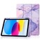 TRON New iPad 10th Generation Case 10.9 Inch 2022 with Pencil Holder, Smart iPad Case With Soft TPU Back [Support Auto Wake/Sleep], Auto Wake/Sleep