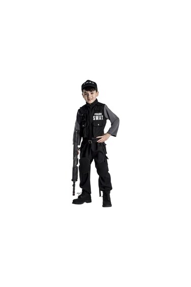 Rubies Kids Swat Team Costume Medium 298295-M
